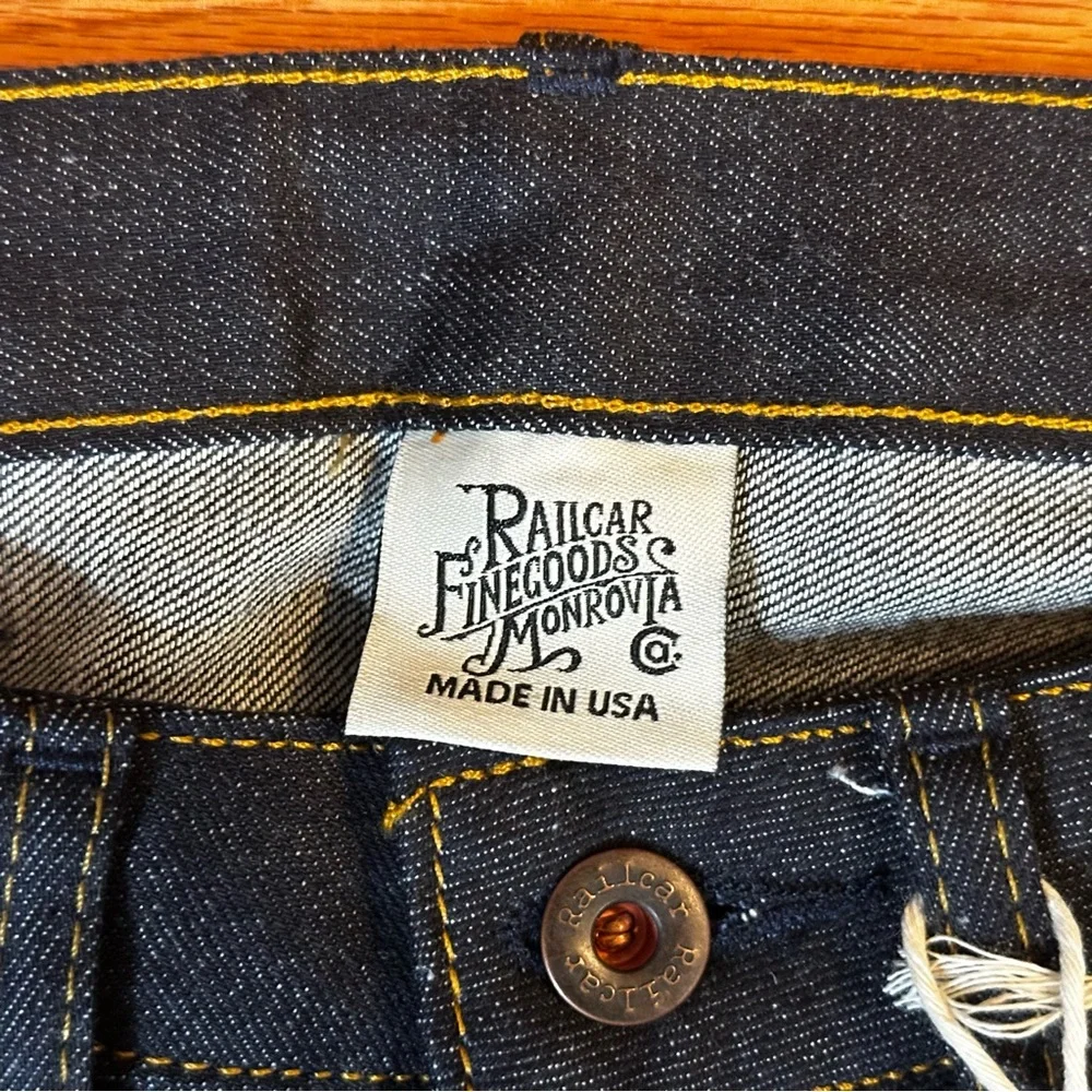 Railcar Fine Goods Vixen Selvedge Women’s Jeans - Picture 5 of 6